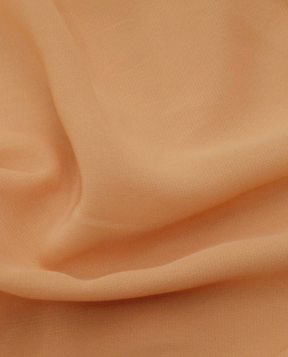 Ткань Шифон 0074 цвет оранжевый картинка 2