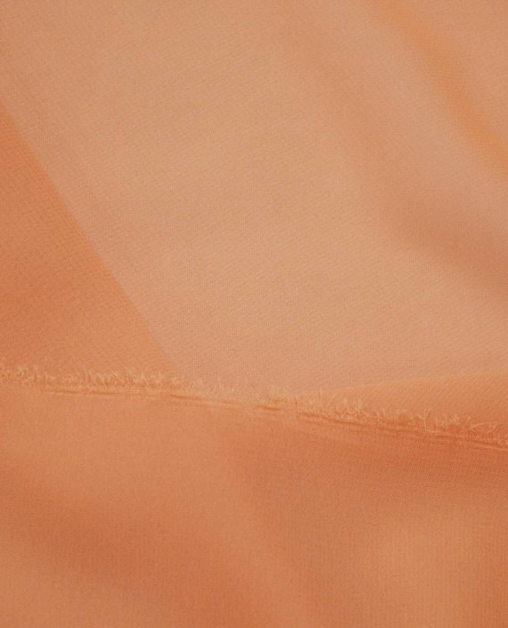 Ткань Шифон 0080 цвет оранжевый картинка 2