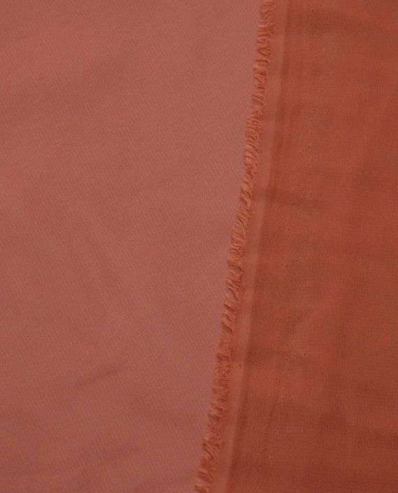 Ткань Шифон 0087 цвет оранжевый картинка 2