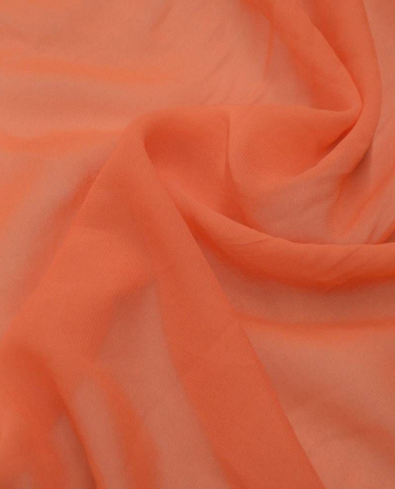 Ткань Шифон 0098 цвет оранжевый картинка