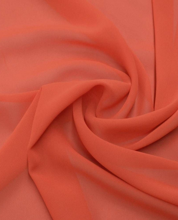 Ткань Шифон 0102 цвет оранжевый картинка