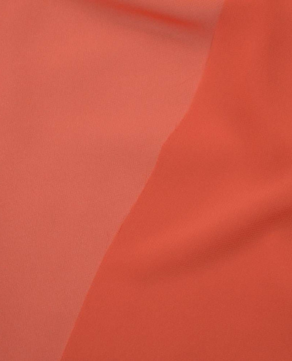 Ткань Шифон 0102 цвет оранжевый картинка 1