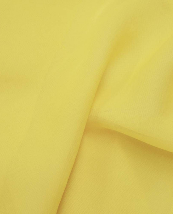 Ткань Шифон 0107 цвет желтый картинка 2