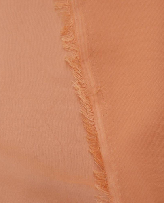 Последний отрез-3м Ткань Шифон 10113 цвет оранжевый картинка 1