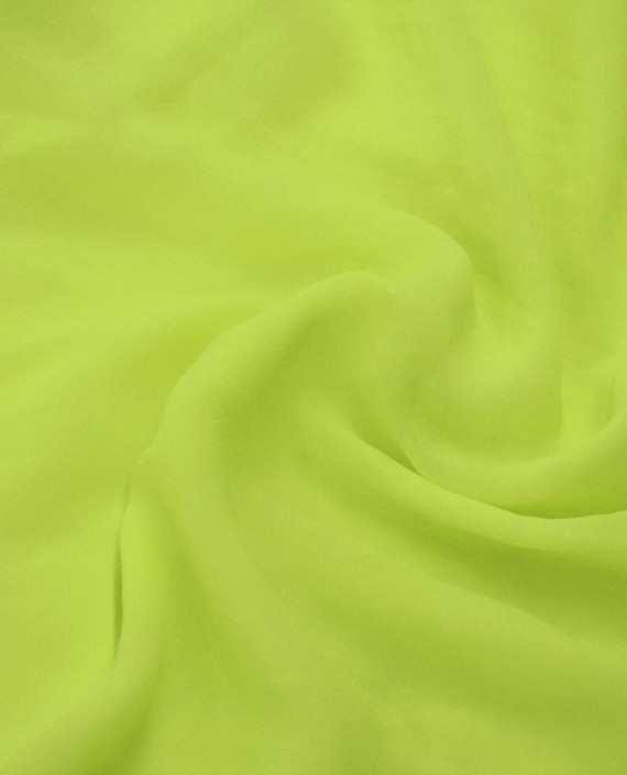 Ткань Шифон 0121 цвет зеленый картинка 1