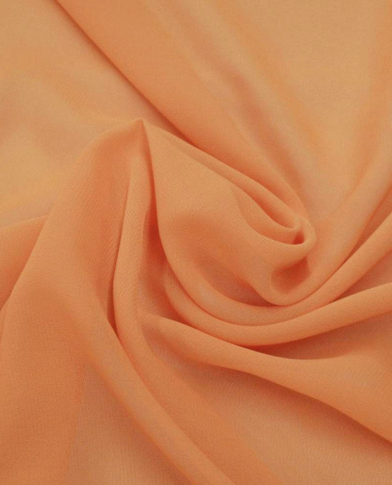 Ткань Шифон 0132 цвет оранжевый картинка