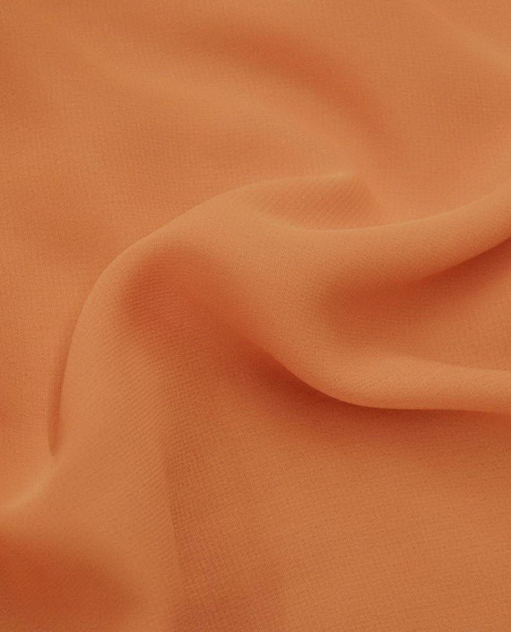 Ткань Шифон 0132 цвет оранжевый картинка 2