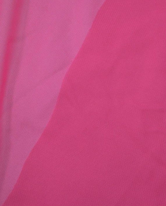 Последний отрез-2.9м Ткань Шифон 10151 цвет розовый картинка 2