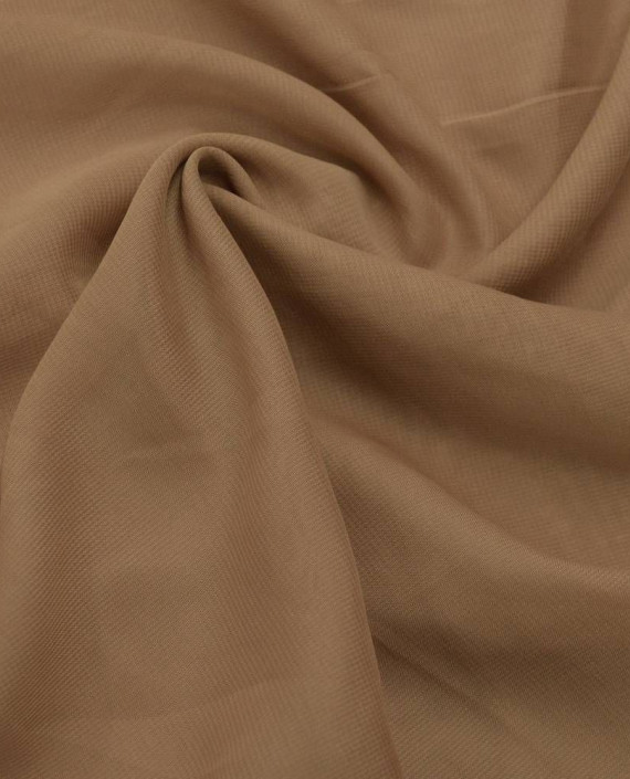 Ткань Шифон 0153 цвет коричневый картинка 1