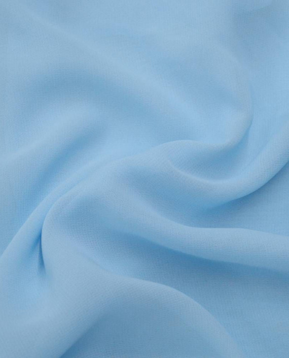 Ткань Шифон 0167 цвет голубой картинка 2