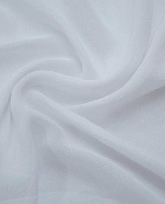 Ткань Шифон-стрейч 0175 цвет белый картинка