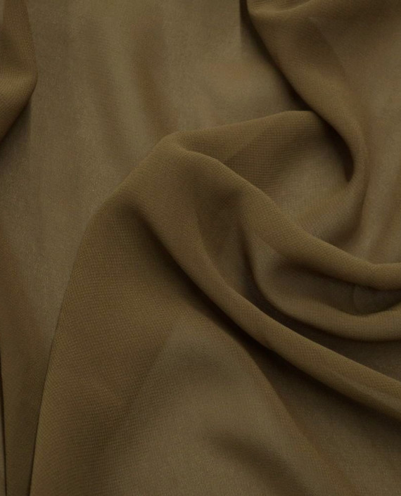 Ткань Шифон 0176 цвет коричневый картинка