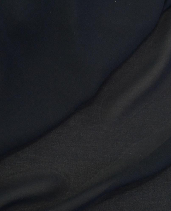 Ткань Шифон 0181 цвет черный картинка 1