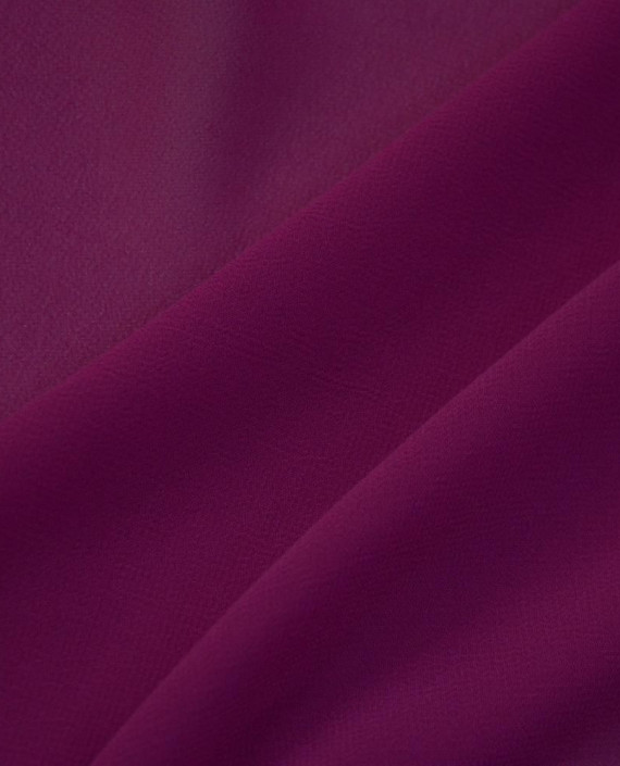 Шифон однотонный 0458 цвет фиолетовый картинка 2