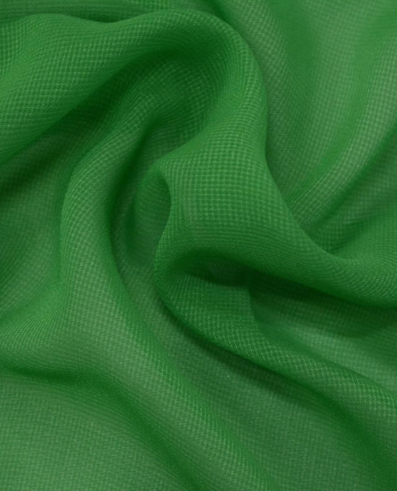  Последний отрез-2.5м Шифон однотонный 10465 цвет зеленый картинка