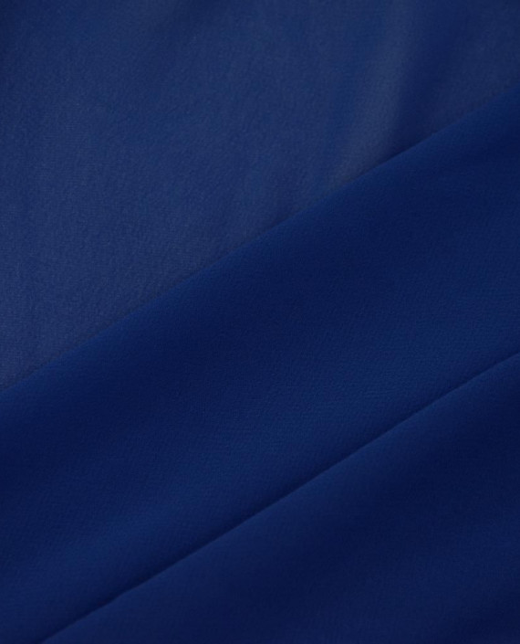 Шифон однотонный 0467 цвет синий картинка 1