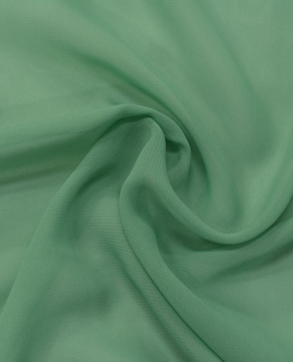 Шифон однотонный 0475 цвет зеленый картинка