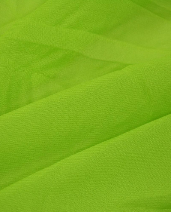 Последний отрез-3.2м Шифон однотонный 10479 цвет зеленый картинка 2