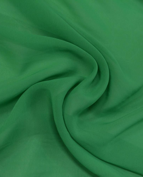 Шифон однотонный 0486 цвет зеленый картинка