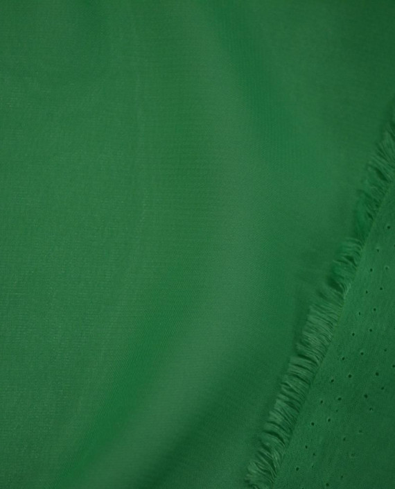 Шифон однотонный 0486 цвет зеленый картинка 2