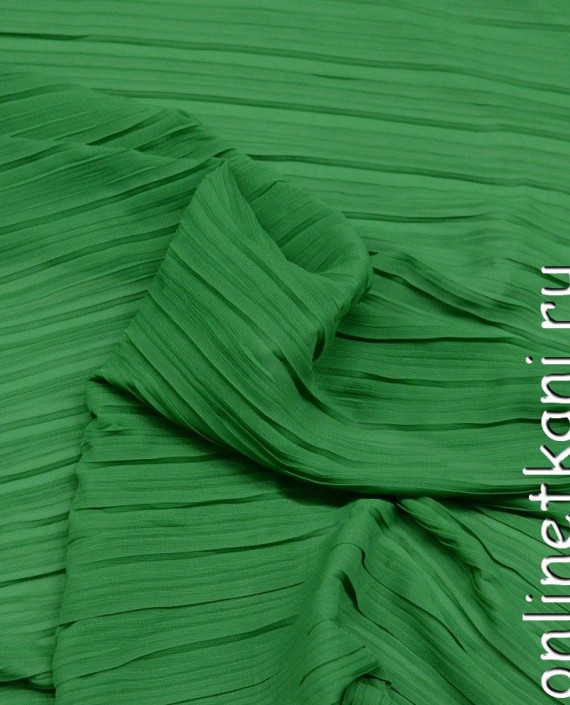 Ткань Шифон 0199 цвет зеленый картинка 2