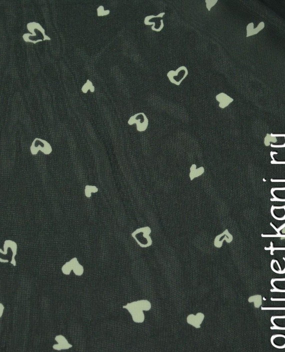 Ткань Шифон Набивной 0214 цвет серый абстрактный картинка