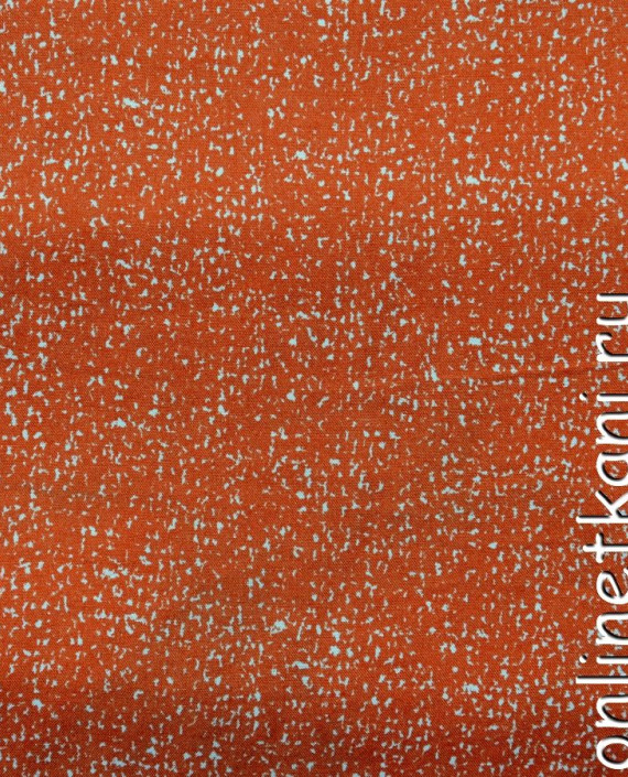 Ткань Штапель 114 цвет оранжевый картинка