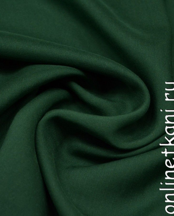 Ткань Штапель 243 цвет зеленый картинка 2