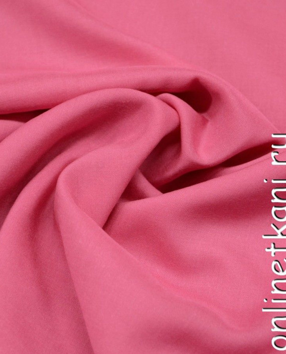 Ткань Штапель 246 цвет розовый картинка 2