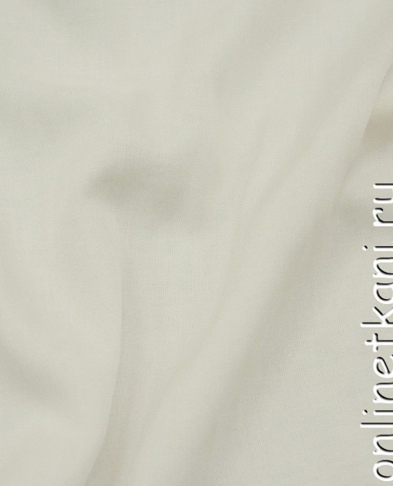 Ткань Штапель 250 цвет белый картинка
