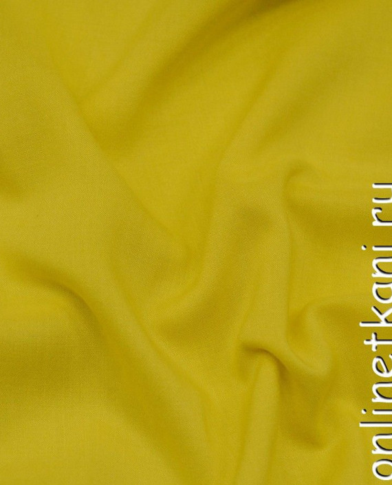Ткань Штапель 259 цвет желтый картинка 2