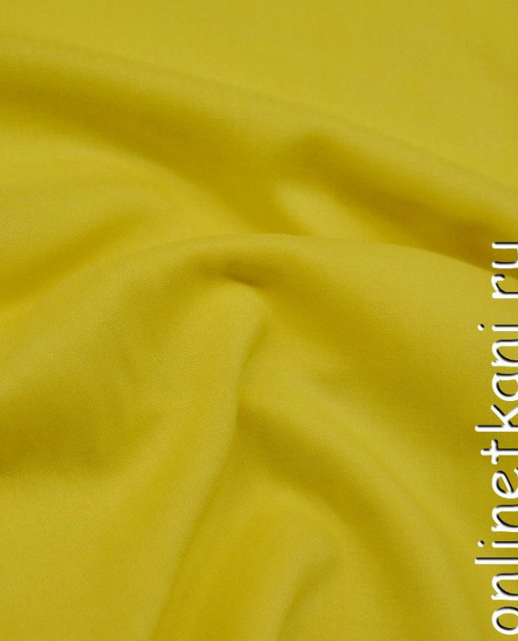 Ткань Штапель 259 цвет желтый картинка