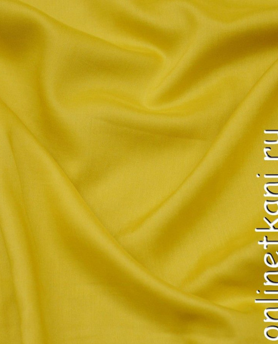 Ткань Штапель 293 цвет желтый картинка