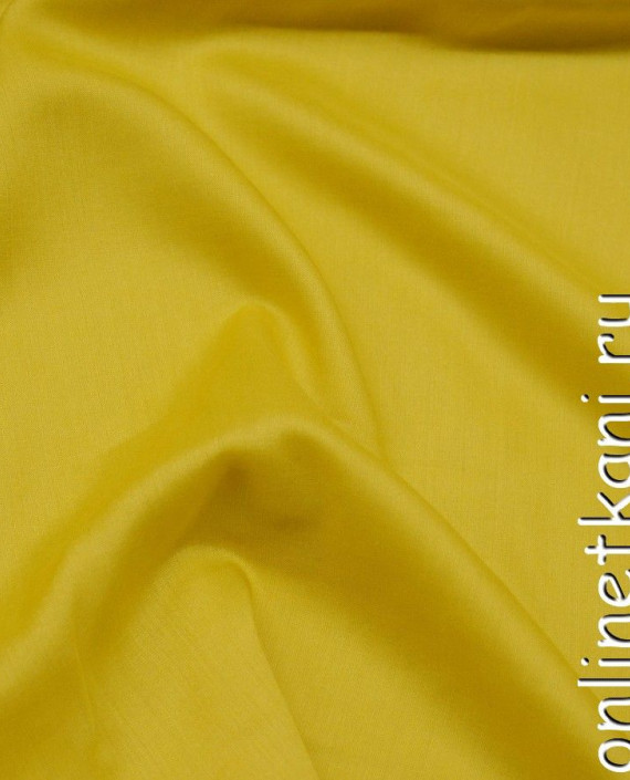 Ткань Штапель 293 цвет желтый картинка 1