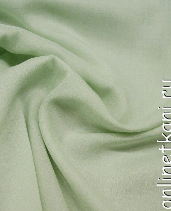 Ткань Штапель 298 цвет зеленый картинка 1