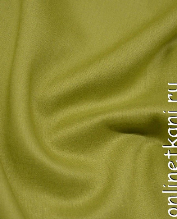 Ткань Штапель 302 цвет зеленый картинка