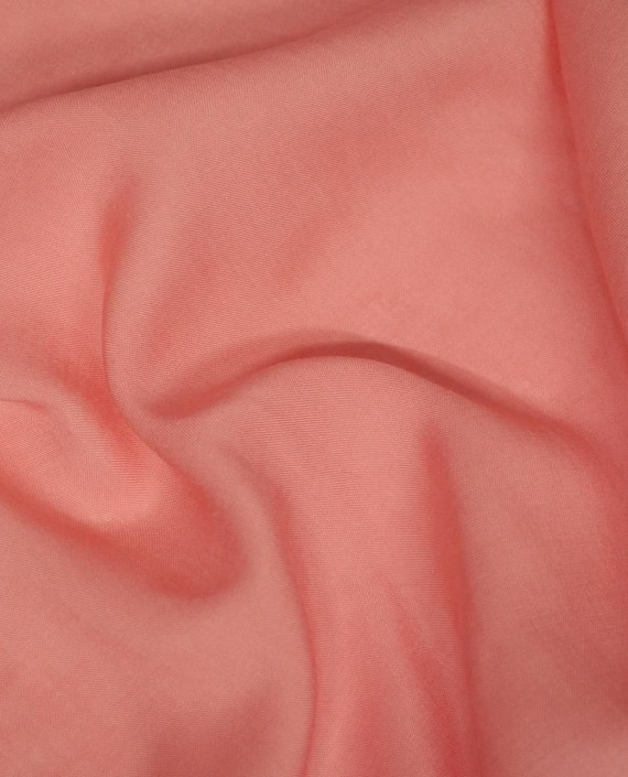 Ткань Штапель Однотонный 323 цвет розовый картинка