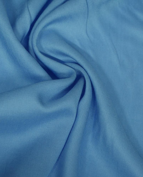 Ткань Штапель Однотонный 324 цвет голубой картинка