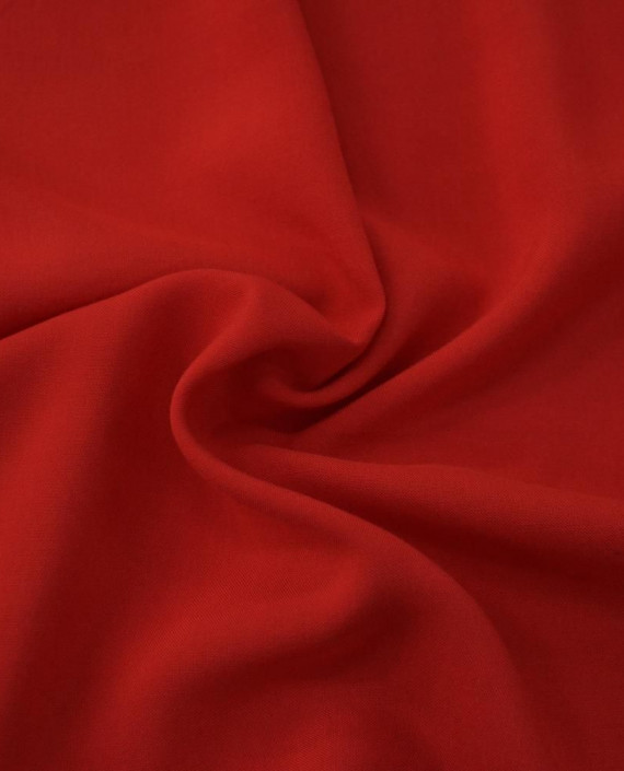 Ткань Штапель 339 цвет красный картинка