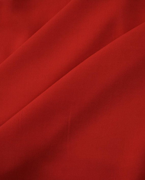 Ткань Штапель 339 цвет красный картинка 2