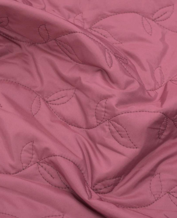 Ткань Стеганая 030 цвет розовый картинка