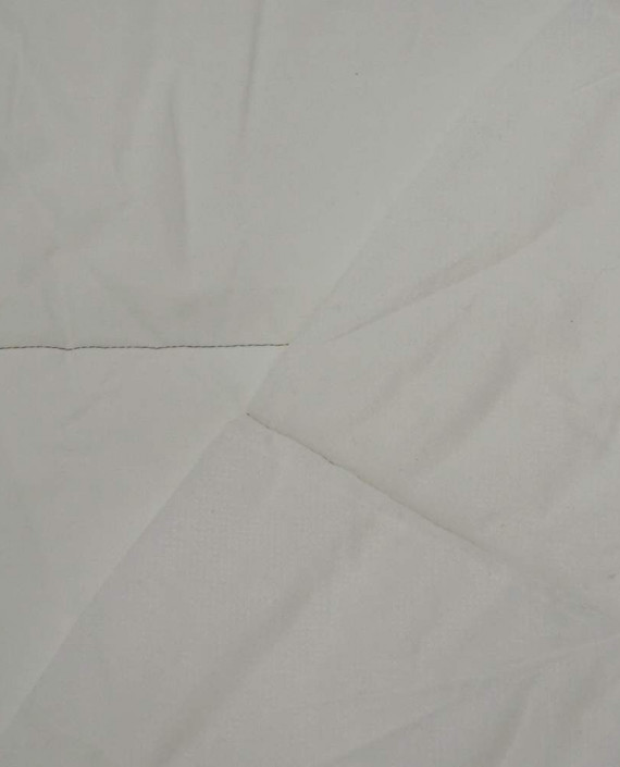Ткань Курточная Стеганая 036 цвет белый картинка 1