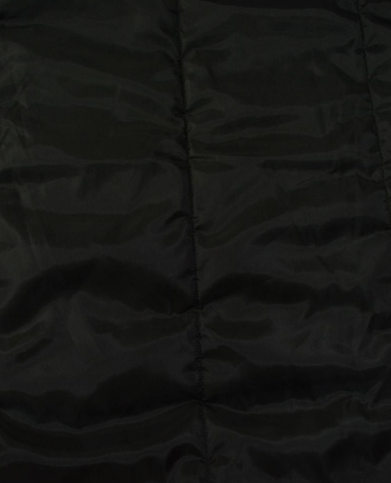 Подкладка стеганная  111 цвет черный полоска картинка