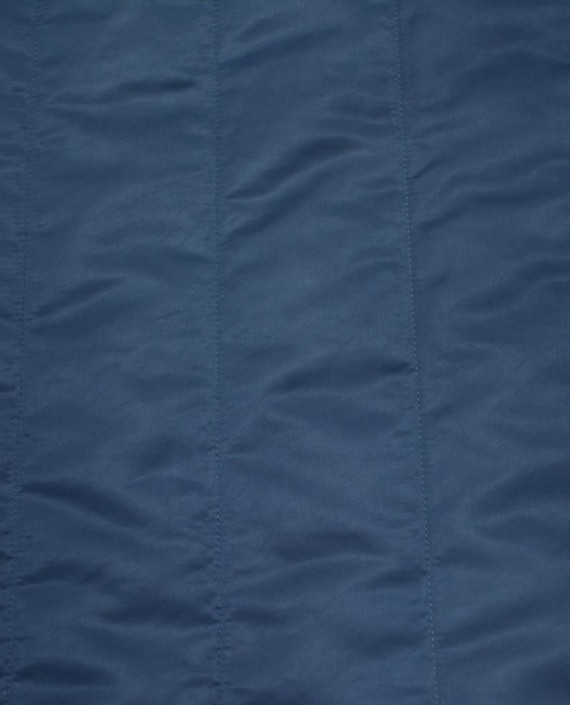 Последний отрез-0.9м Курточная Стеганная 1146 цвет синий полоска картинка