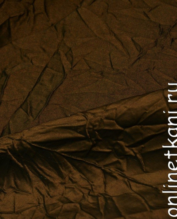 Ткань Тафта 060 цвет коричневый картинка 2