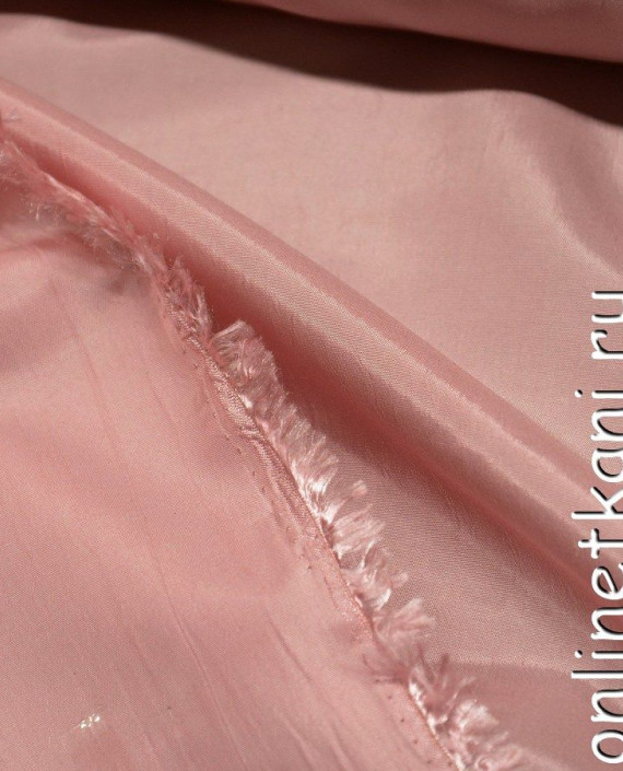 Ткань Тафта 069 цвет розовый картинка 2