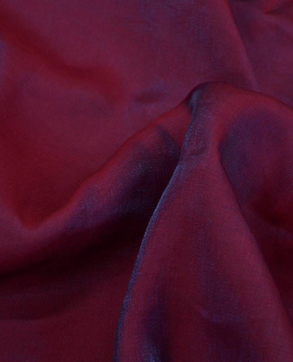 Ткань Тафта 113 цвет бордовый картинка