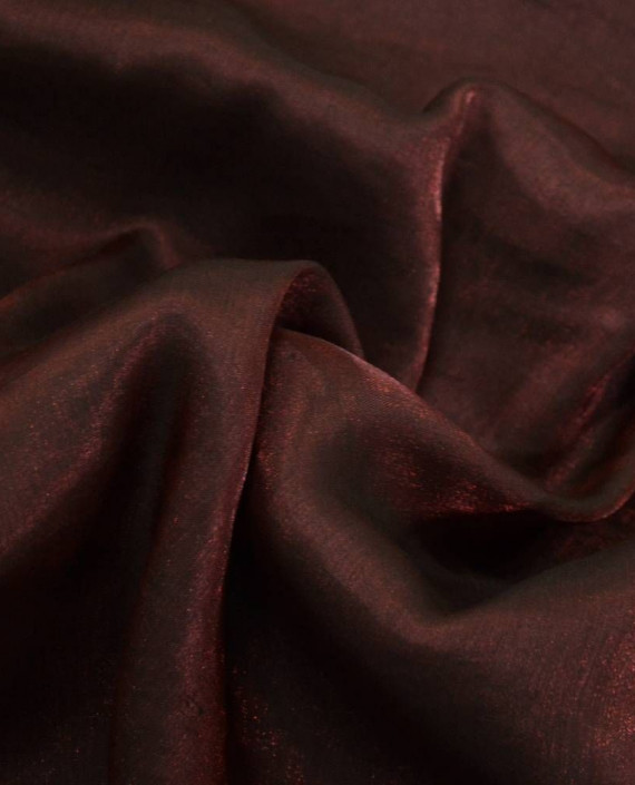 Ткань Тафта 114 цвет бордовый картинка