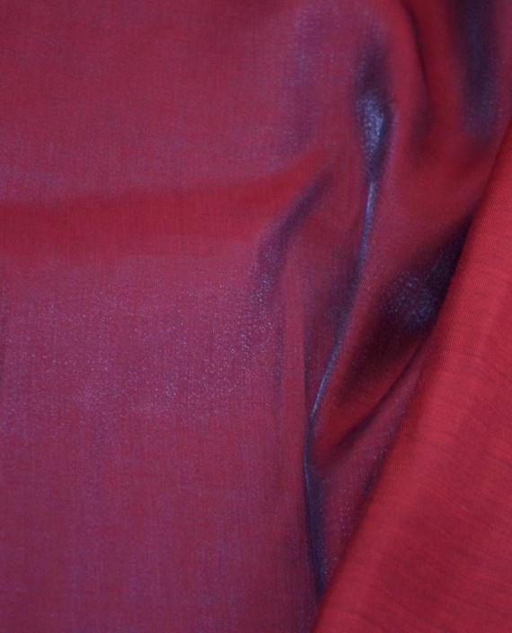 Ткань Тафта 116 цвет бордовый картинка 1
