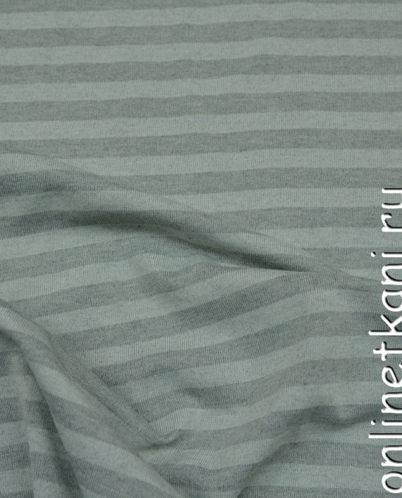 Ткань Трикотаж 0056 цвет серый в полоску картинка